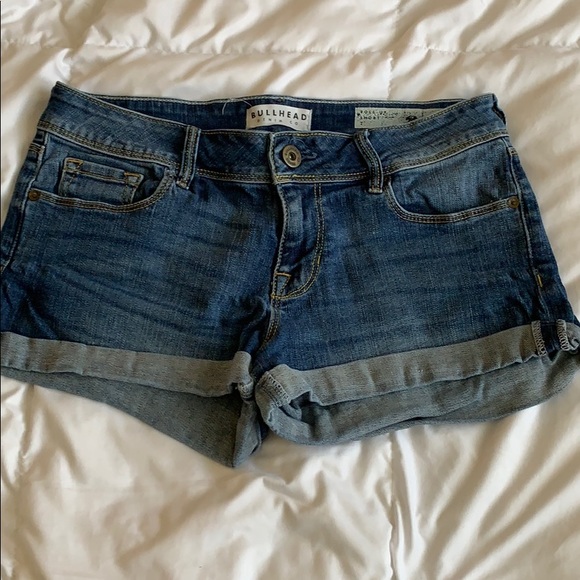Bullhead Pants - Bullhead Roll up Jean shorts Bullhead Pants - Bullhead Roll up Jean shorts